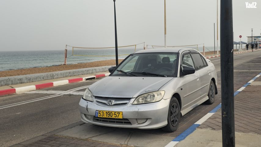 מודעת רכב הונדה סיוויק
