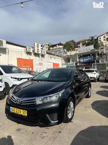 מודעת רכב טויוטה קורולה