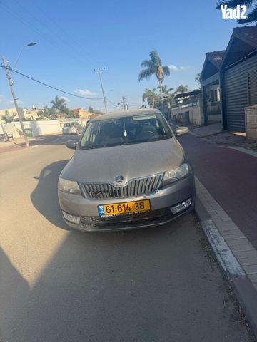 מודעת רכב סקודה ראפיד