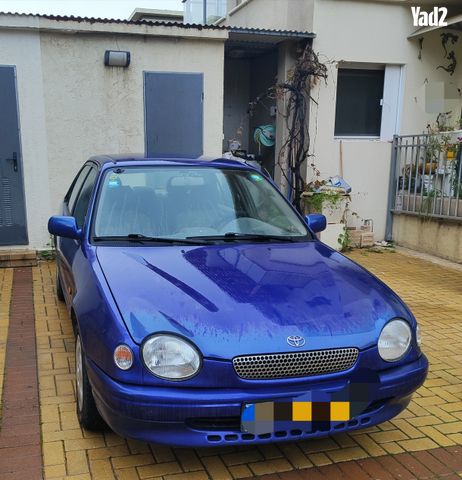 מודעת רכב טויוטה קורולה