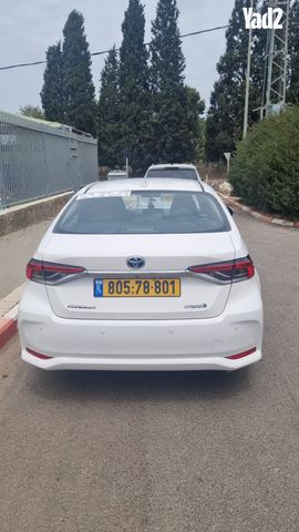 מודעת רכב טויוטה קורולה