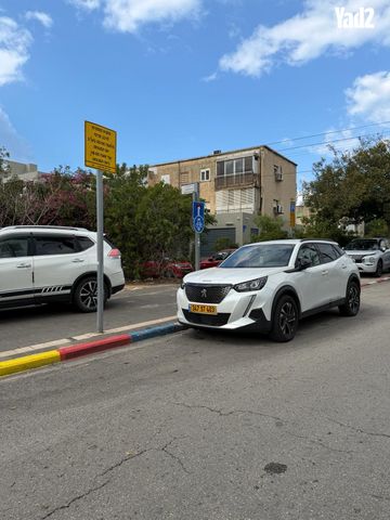 מודעת רכב פיג'ו 2008