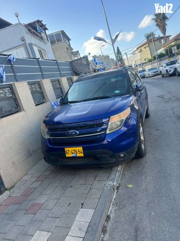 מודעת רכב פורד אקספלורר
