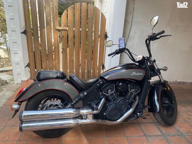 מודעת רכב אינדיאן Scout-Sixty