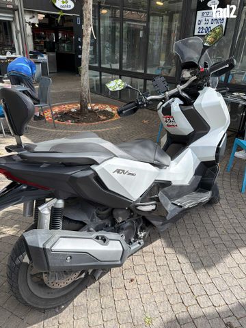 מודעת רכב הונדה ADV350