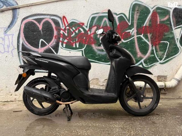 מודעת רכב הונדה ויז'ן 110