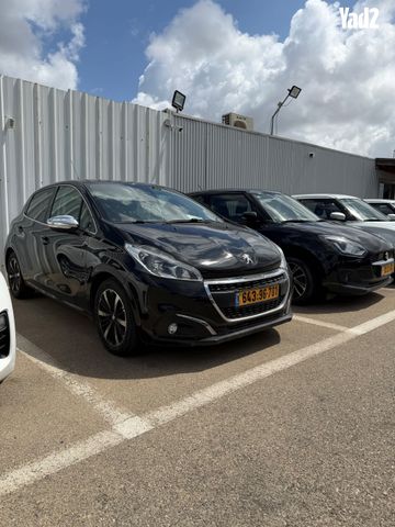 מודעת רכב פיג'ו 208