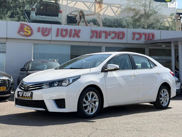 מודעת רכב טויוטה קורולה