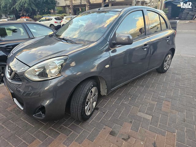 מודעת רכב ניסאן מיקרה