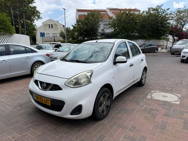 מודעת רכב ניסאן מיקרה