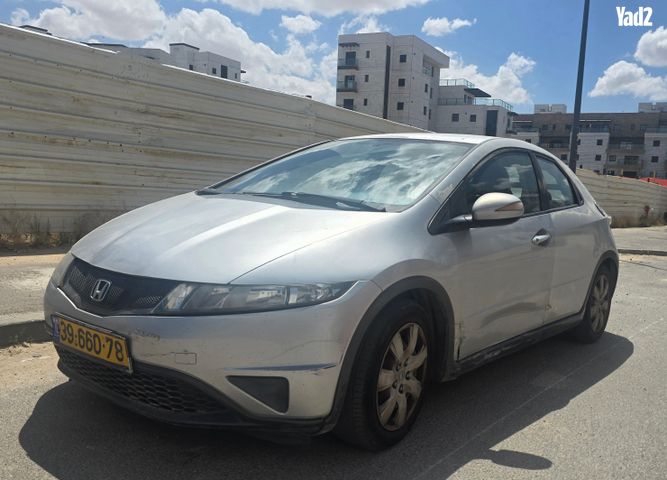 מודעת רכב הונדה סיוויק