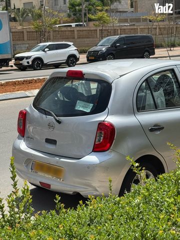 מודעת רכב ניסאן מיקרה