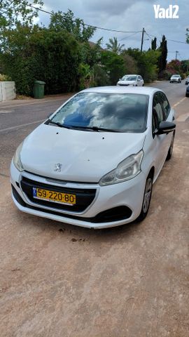 מודעת רכב פיג'ו 208