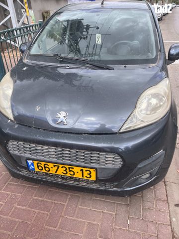 מודעת רכב פיג'ו 107