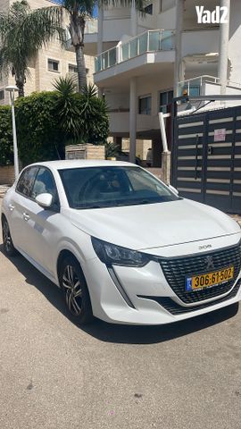 מודעת רכב פיג'ו 208