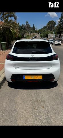 מודעת רכב פיג'ו 208