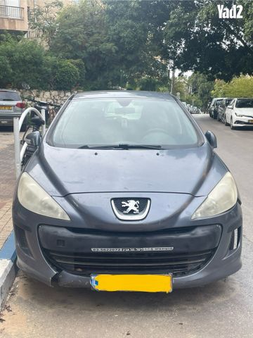 מודעת רכב פיג'ו 308
