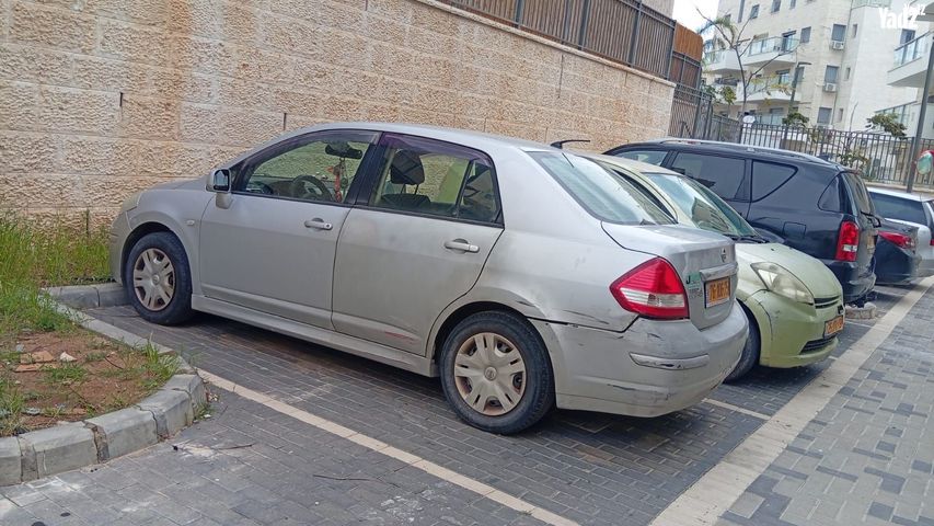 מודעת רכב ניסאן טידה