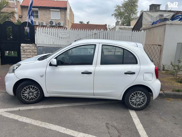 מודעת רכב ניסאן מיקרה