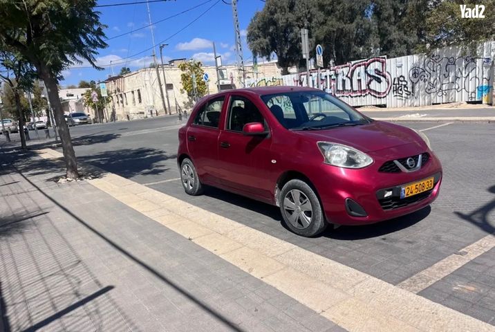 מודעת רכב ניסאן מיקרה
