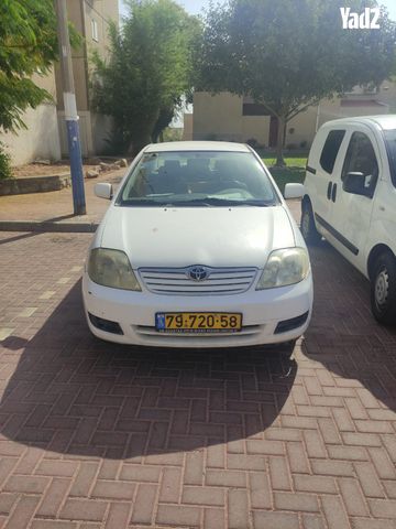 מודעת רכב טויוטה קורולה