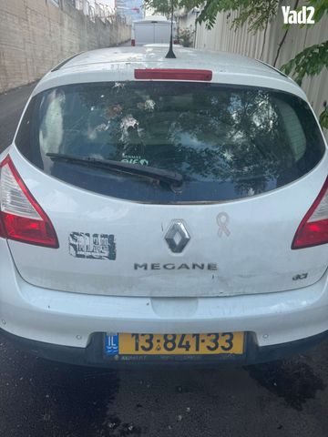 מודעת רכב רנו מגאן