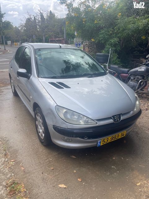 מודעת רכב פיג'ו 206