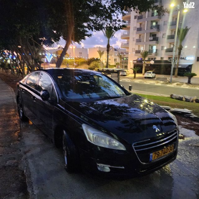 מודעת רכב פיג'ו 508