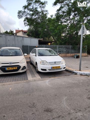 מודעת רכב טויוטה קורולה