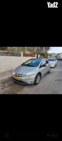 מודעת רכב הונדה סיוויק