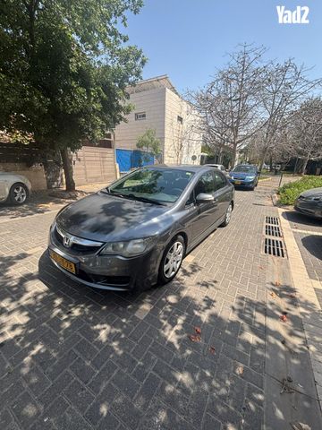 מודעת רכב הונדה סיוויק