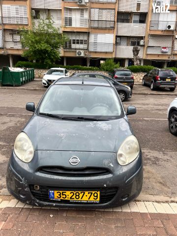 מודעת רכב ניסאן מיקרה
