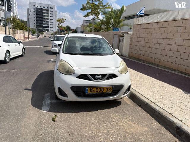 מודעת רכב ניסאן מיקרה