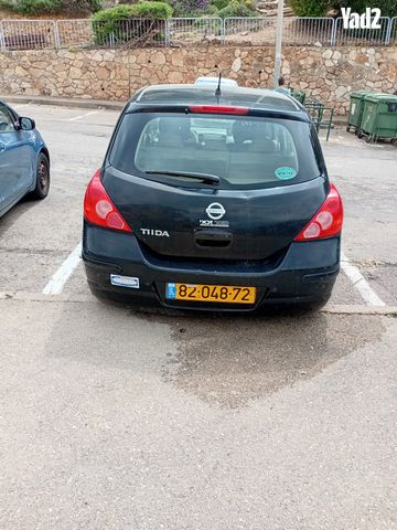 מודעת רכב ניסאן טידה