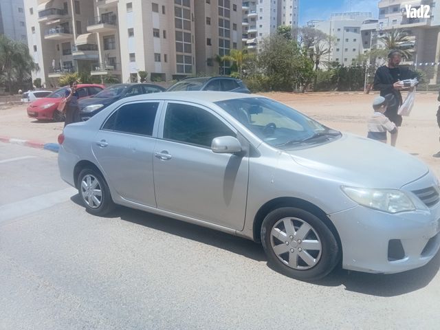 מודעת רכב טויוטה קורולה