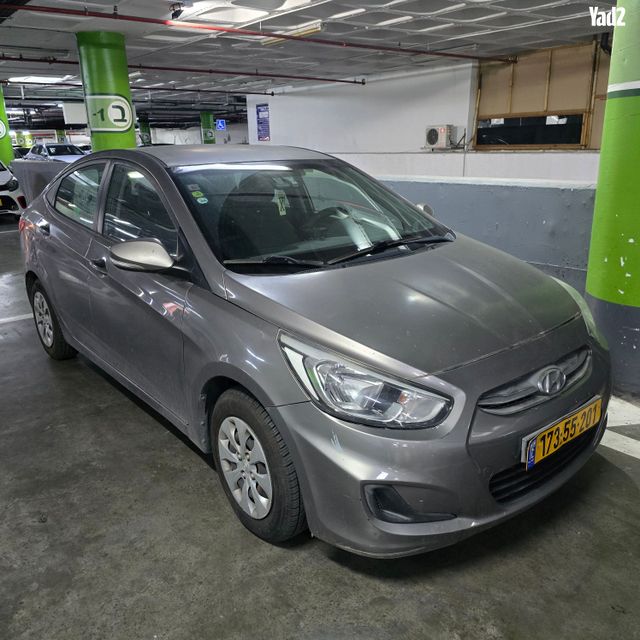 מודעת רכב יונדאי אקסנט i25