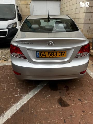 מודעת רכב יונדאי אקסנט i25
