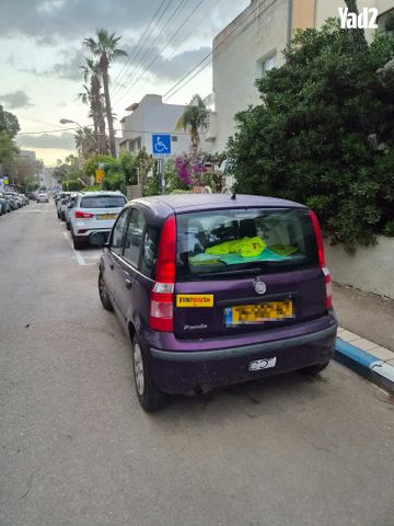 מודעת רכב פיאט פנדה