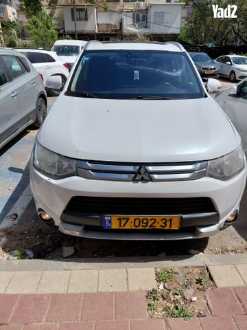 מודעת רכב מיצובישי אאוטלנדר