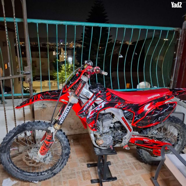 מודעת רכב הונדה CRF250R