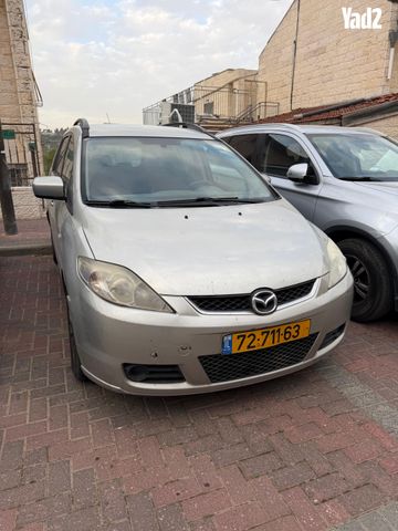 מודעת רכב מאזדה 5
