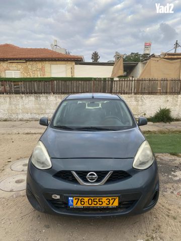 מודעת רכב ניסאן מיקרה