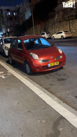 מודעת רכב ניסאן מיקרה