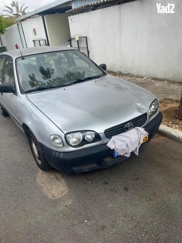 מודעת רכב טויוטה קורולה