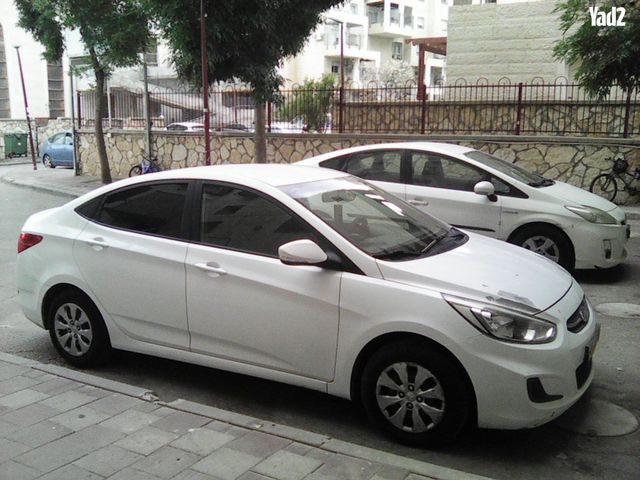 מודעת רכב יונדאי אקסנט i25