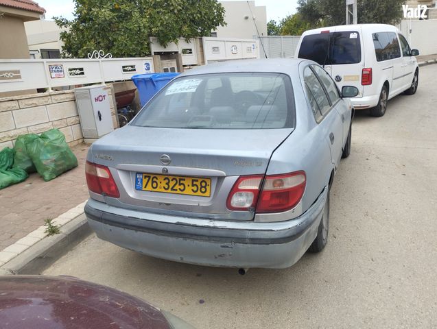 מודעת רכב ניסאן אלמרה