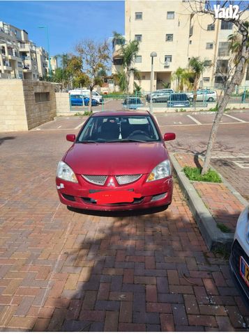 מודעת רכב מיצובישי לנסר