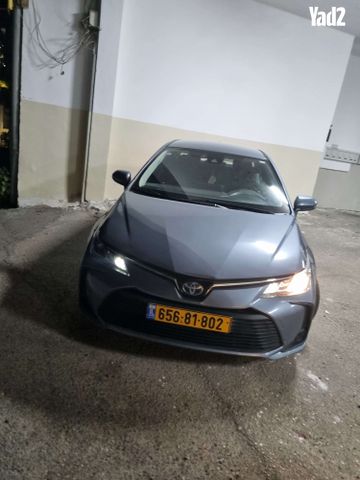 מודעת רכב טויוטה קורולה