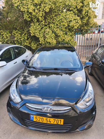 מודעת רכב יונדאי אקסנט i25