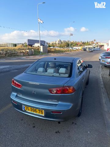 מודעת רכב מיצובישי לנסר